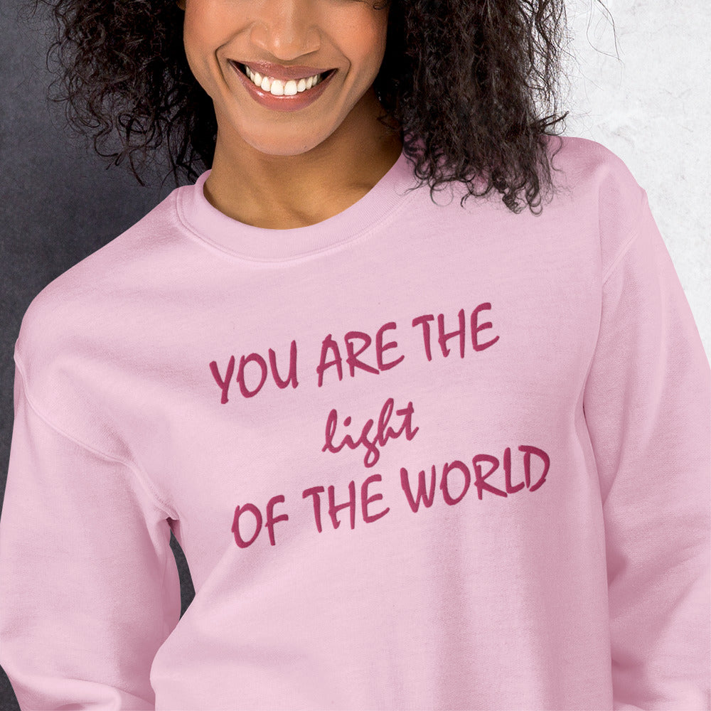 "Light of the World" Unisex Sweatshirt