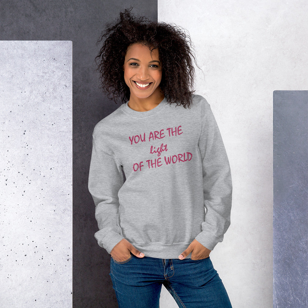 "Light of the World" Unisex Sweatshirt